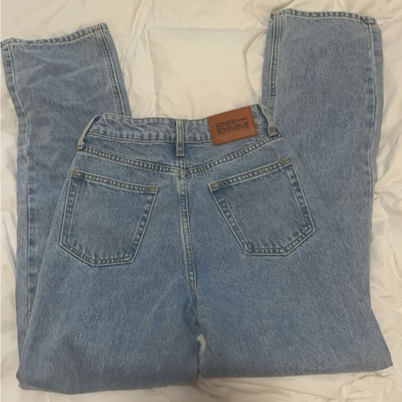 Princess Polly light wash straight leg Jean size 2 - Picture 5 of 7